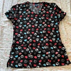 Women’s size small scrub uniform top
